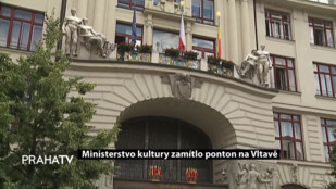 Ministerstvo kultury zamítlo ponton na Vltavě