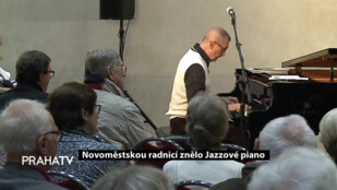 Novoměstskou radnicí znělo Jazzové piano