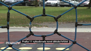 Praha 11 vybudovala nové dětské hřiště