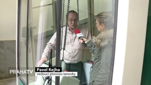 Lanovka na Petřín je kvůli kontrole mimo provoz