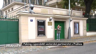 Peking vypověděl sesterské partnerství s Prahou