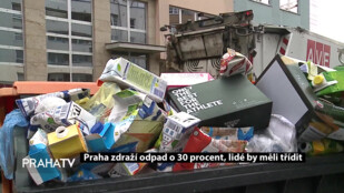 Praha zdraží odpad o 30 procent, lidé by měli třídit