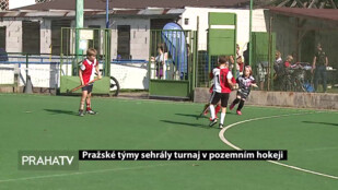 Pražské týmy sehrály turnaj v pozemním hokeji