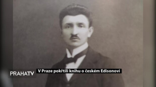 V Praze pokřtili knihu o českém Edisonovi