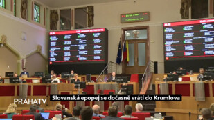 Slovanská epopej se dočasně vrátí do Krumlova