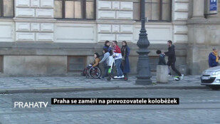 Praha se zaměří na provozovatele koloběžek