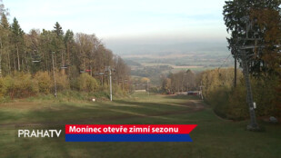 Monínec otevře zimní sezónu