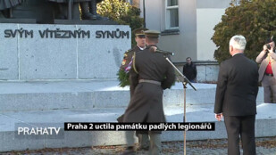 Praha 2 uctila památku padlých legionářů