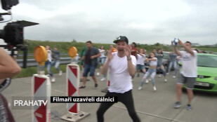 Filmaři uzavřeli dálnici