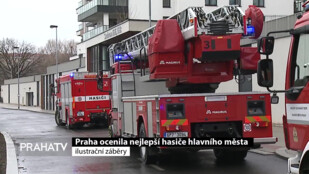 Praha ocenila nejlepší hasiče hlavního města