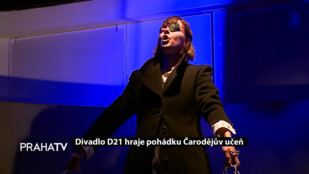 Divadlo D21 hraje pohádku Čarodějův učeň