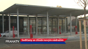 Sedlčany se chlubí novým nádražím