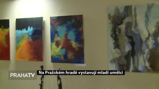Na Pražském hradě vystavují mladí umělci