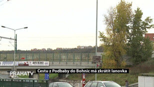 Cestu z Podbaby do Bohnic má zkrátit lanovka