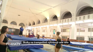 Skoky na trampolíně vytrénují celé tělo