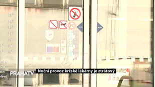 Noční provoz krčské lékárny je ztrátový
