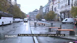 Práce na Václavském náměstí začnou už na jaře