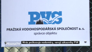 Mráz poškozuje vodoměry, varují zákazníky PVK