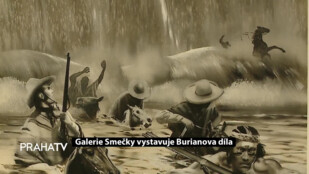 Galerie Smečky vystavuje Burianova díla
