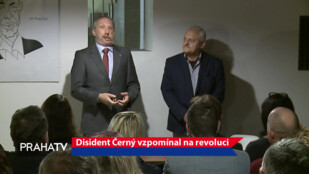 Disident Černý vzpomínal na revoluci