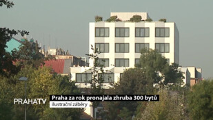 Praha za rok pronajala zhruba 300 bytů