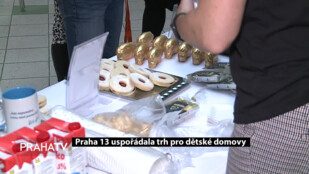 Praha 13 uspořádala trh pro dětské domovy