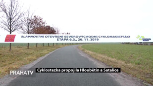 Cyklostezka propojila Hloubětín a Satalice