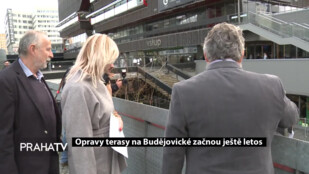 Opravy terasy na Budějovické začnou ještě letos