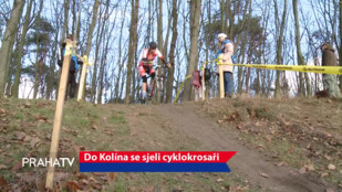 Do Kolína se sjeli cyklokrosaři