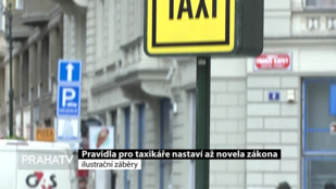 Pravidla pro taxikáře nastaví až novela zákona