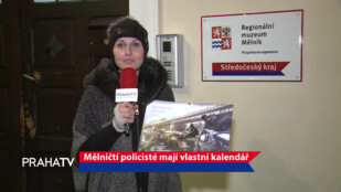 Mělničtí policisté mají vlastní kalendář