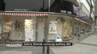 Galerie Skleňák vystavuje betlémy dětí