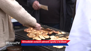 Křivoklát oslavil advent spolu s králem