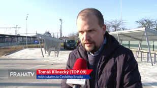 Český Brod má nové parkoviště B+R