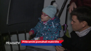 Příbramští pomáhali malé Elle