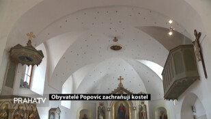 Obyvatelé Popovic zachraňují kostel