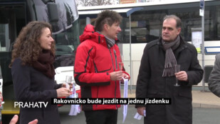Rakovnicko bude jezdit na jednu jízdenku