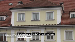 Praha chce snížení daní při pořízení bytů