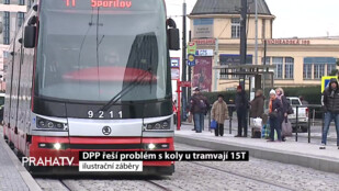 DPP řeší problém s koly u tramvají 15T