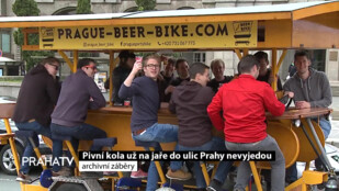 Pivní kola už na jaře do ulic Prahy nevyjedou