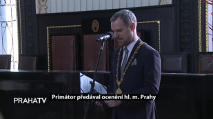 Primátor předával ocenění hl. m. Prahy