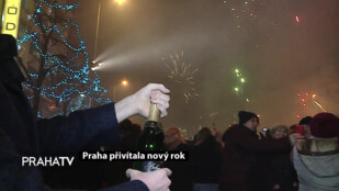 Praha přivítala nový rok