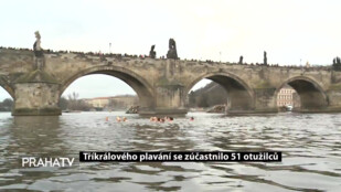 Tříkrálového plavání se zúčastnilo 51 otužilců