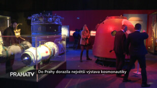 Do Prahy dorazila největší výstava kosmonautiky