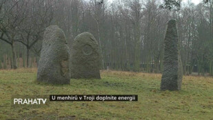 U menhirů v Troji doplníte energii