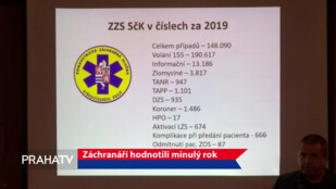Záchranáři hodnotili minulý rok