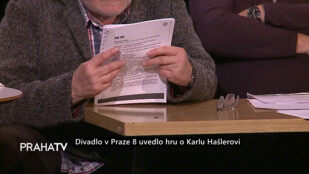 Divadlo v Praze 8 uvedlo hru o Karlu Hašlerovi