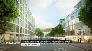 Studie pracuje s proměnou Motolského údolí