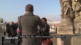 Praha chce, aby sdílené ubytování regulovala EU