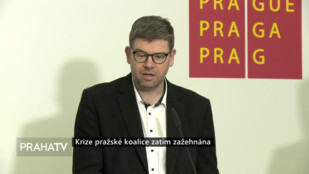 Krize pražské koalice zatím zažehnána